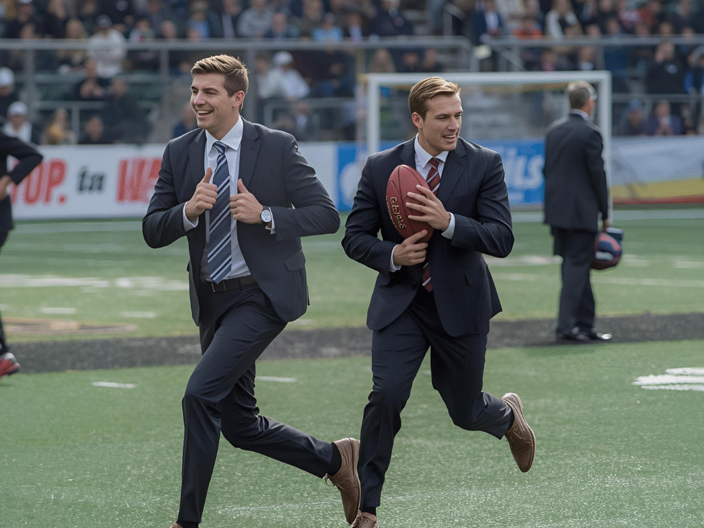 Blending Business Acumen with Athletic Expertise in Leadership